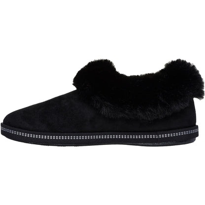 Women's Wide Fit Skechers 169012 Cozy Campfire Winter Nights Slippers