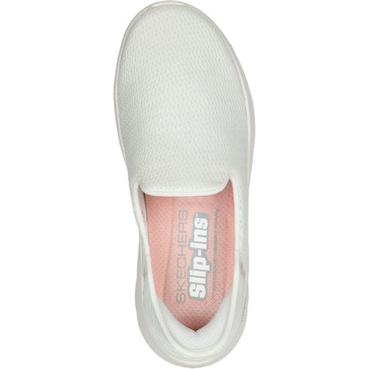 Women's Wide Fit Skechers 124963 Slip-ins Go Walk Flex Relish Trainers