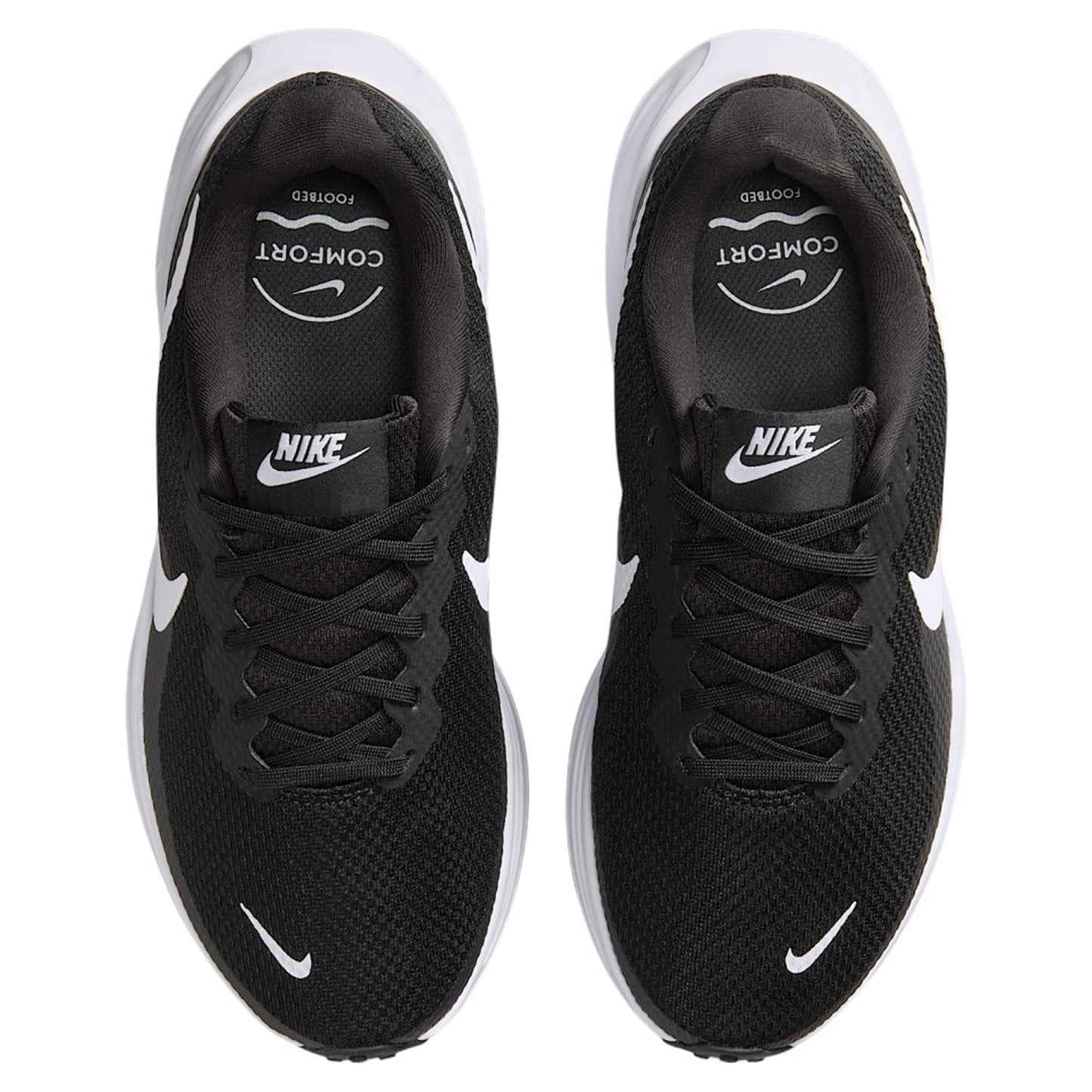 Women's Wide Fit Nike HQ1995-002 Revolution 8 Running Trainers