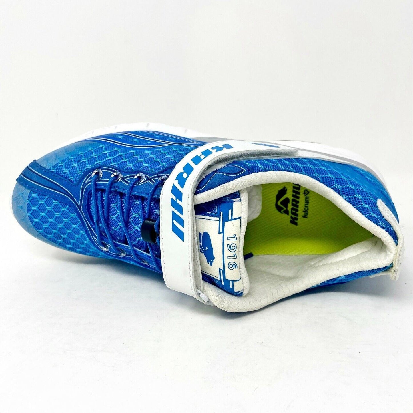 Karhu Flow Tri Finish Blue White Womens Size 6.5 Running Sneakers F200130