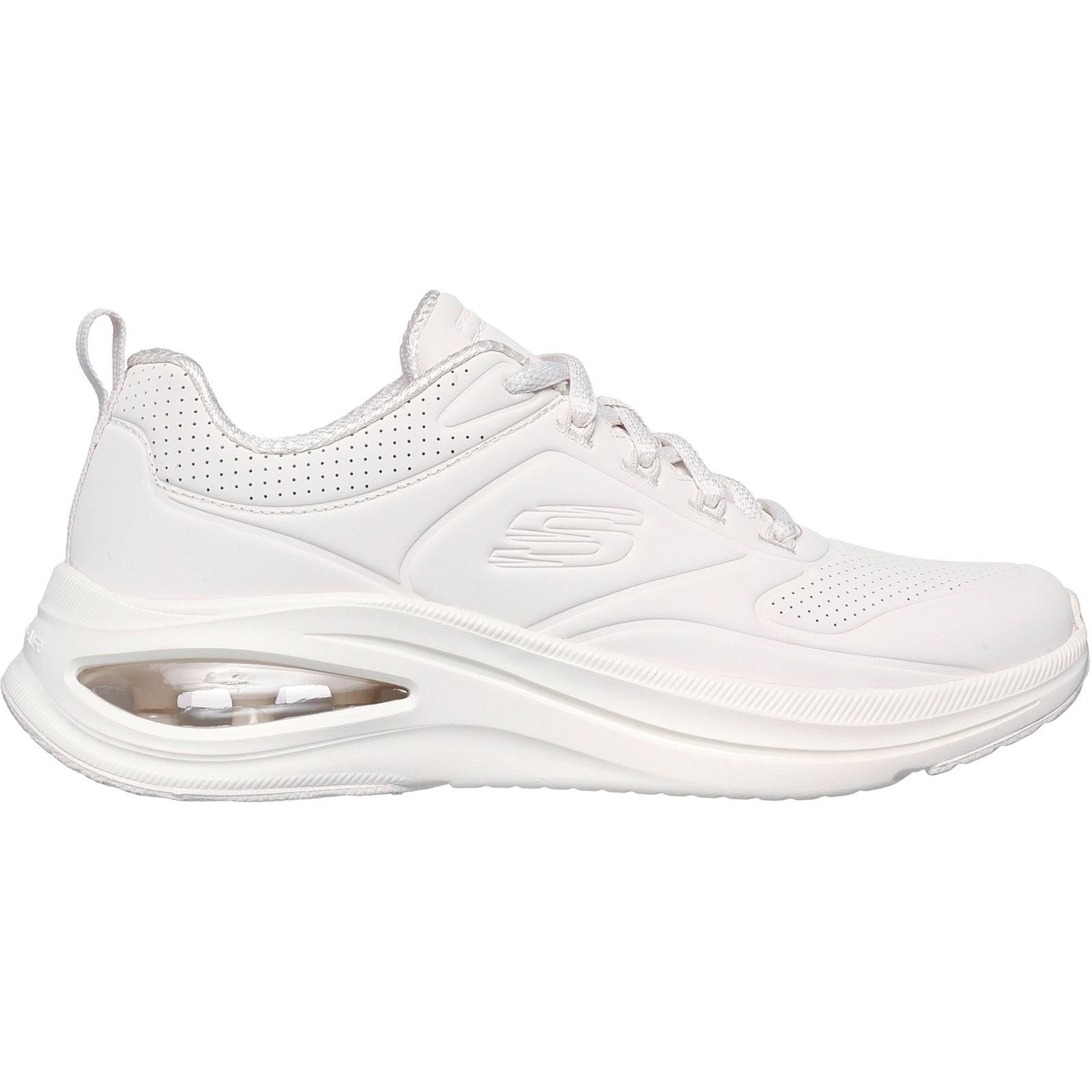 Women's Wide Fit Skechers 150136 Skech Air Meta Trainers