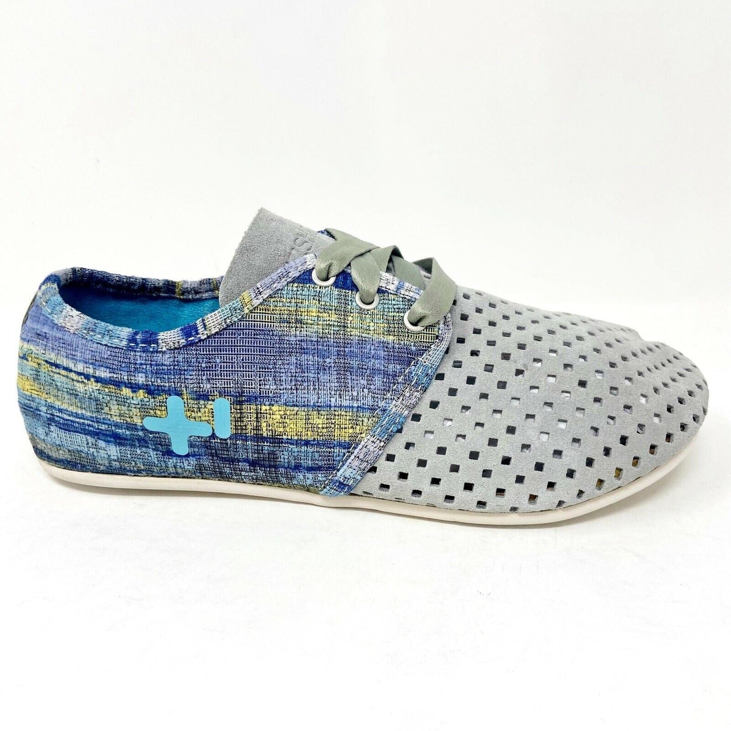 OTZ Shoes Jazz Batik High Rise Grey Womens Slip On  Shoes 94101 043