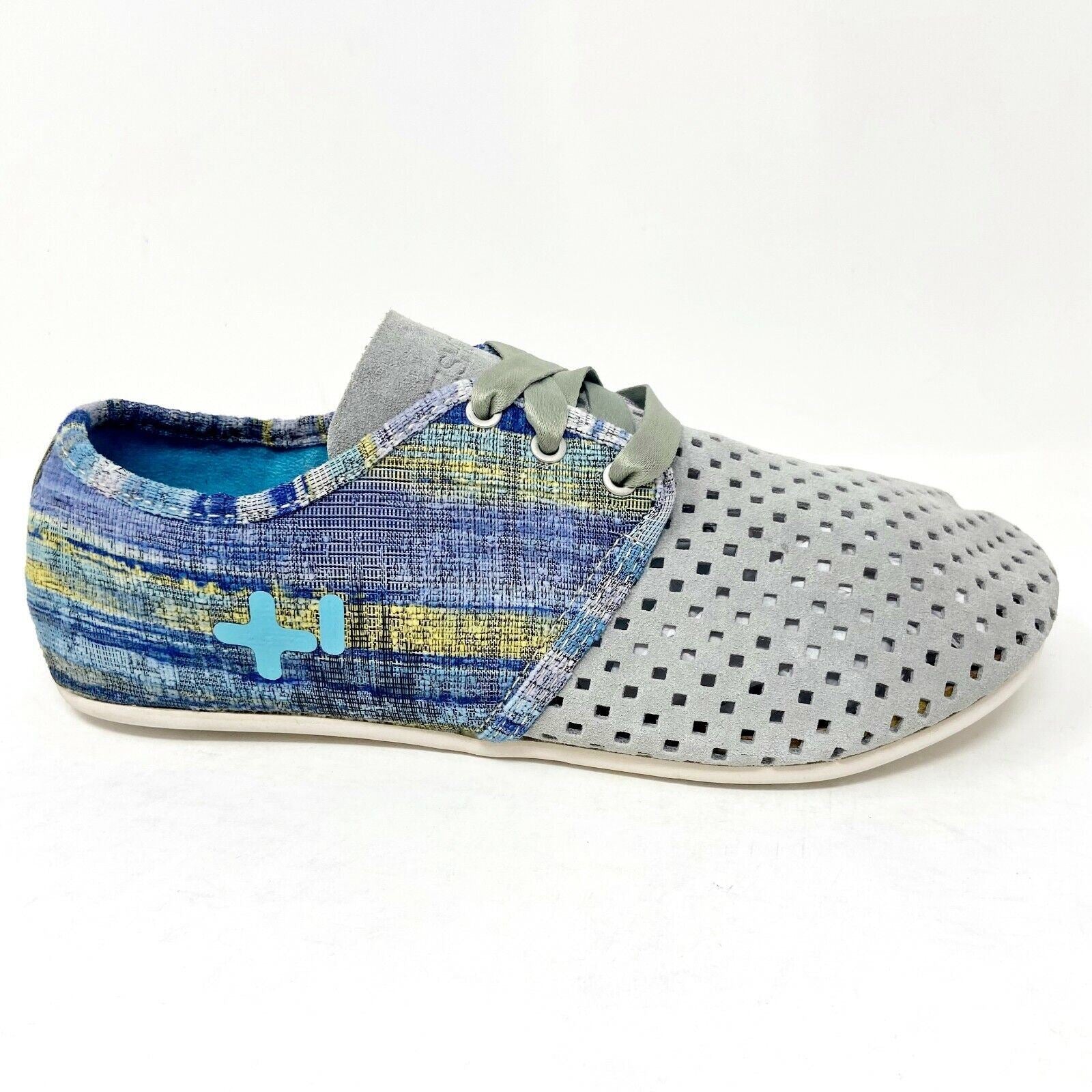 OTZ Shoes Jazz Batik High Rise Grey Womens Slip On  Shoes 94101 043