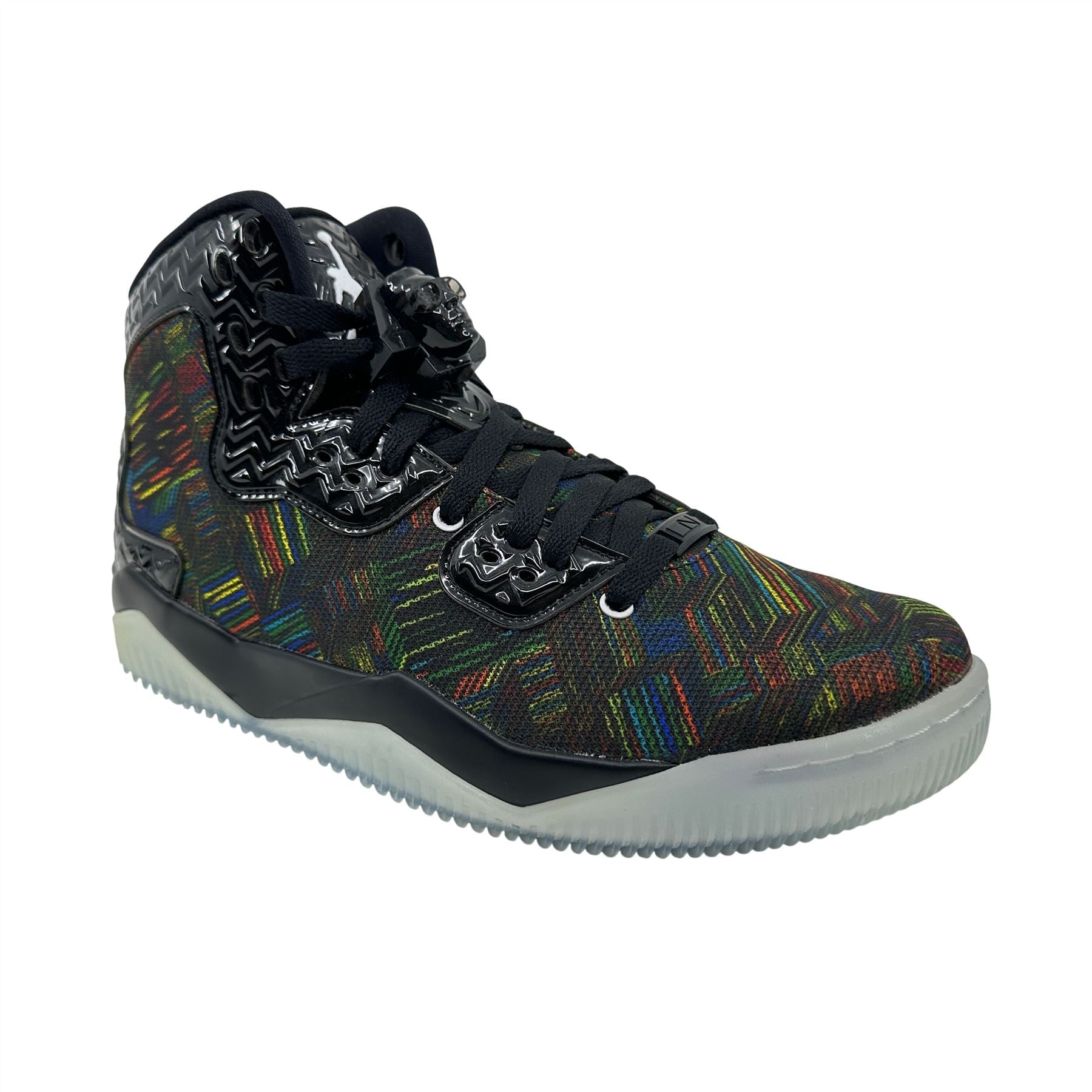Jordan Spike Forty BHM Black White Volt Mens Black History Month Sneaker