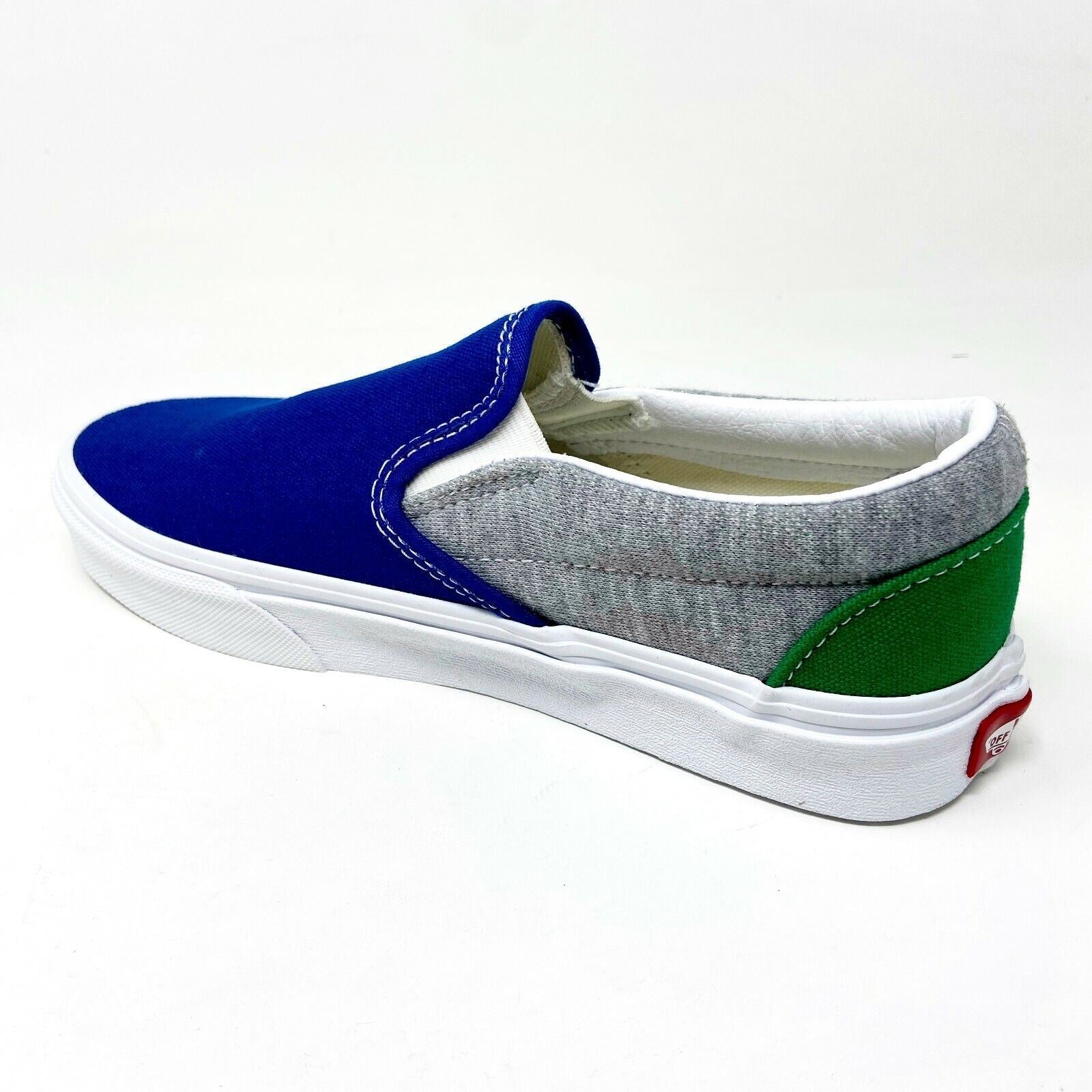 Vans Classic Slip On Coastal Grey True White Womens Size 6