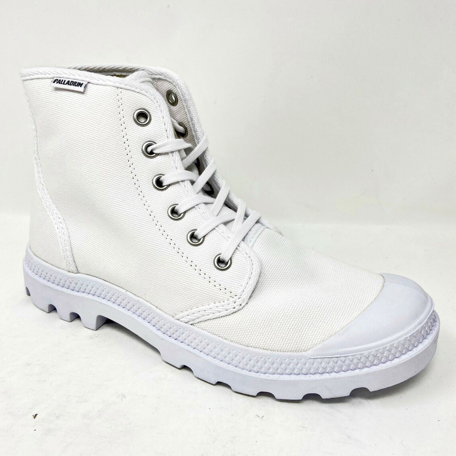 Palladium Pampa Hi Originale Triple White Womens Chukka Boots 75349 101