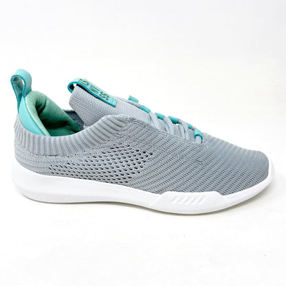 K-Swiss Gen-K Icon Knit High Rise Pool Blue White Womens Trainers 95578 053