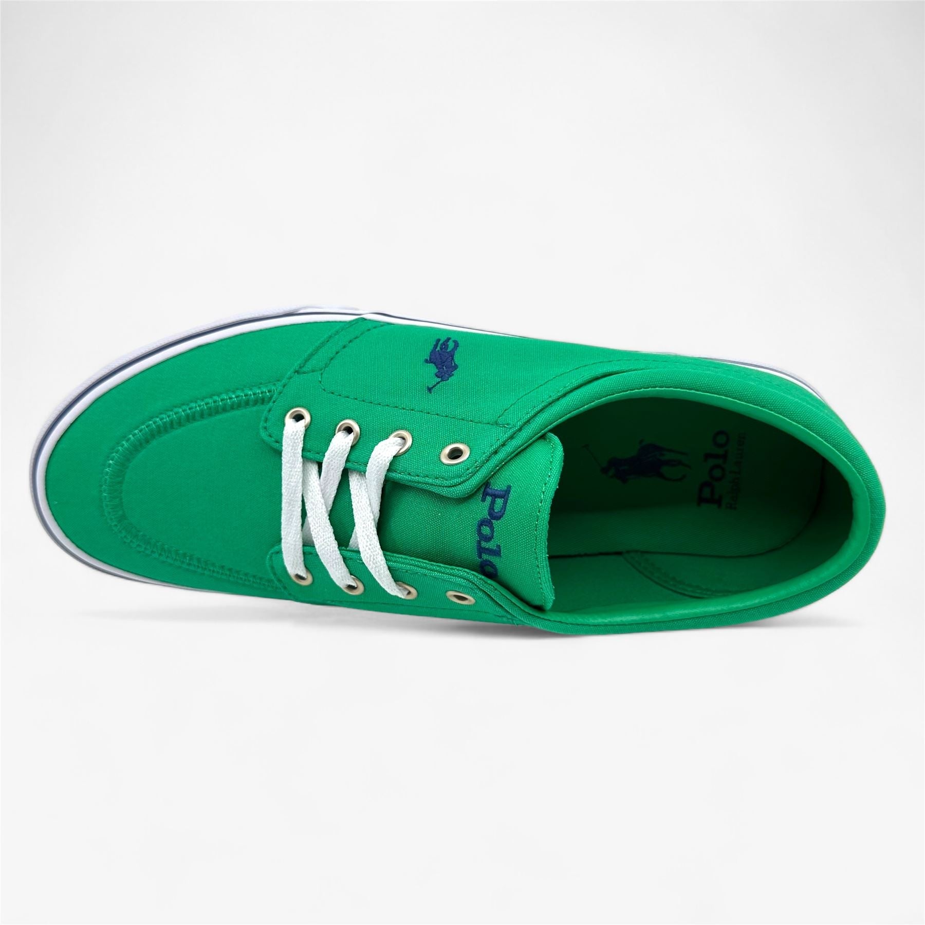 Ralph Lauren Faxon X SK LTL Green White Mens Casual Sneaker