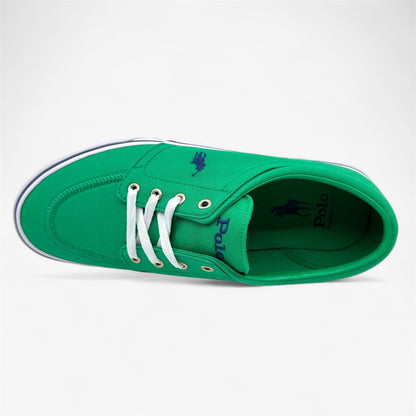 Ralph Lauren Faxon X SK LTL Green White Mens Casual Sneaker