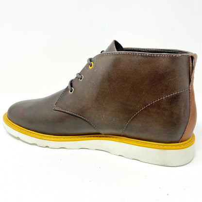 Clae Strayhorn Vibram Redwood Leather Mens Casual Sneakers