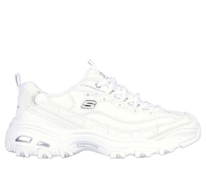 Women's Wide Fit Skechers 11931EW D'lites Fresh Start Trainers