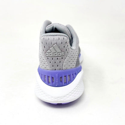 Adidas Summervent Grey Silver Purple Womens Spikeless Golf Shoes GV9749