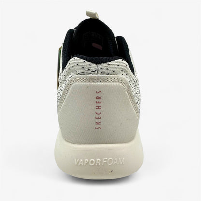 Skechers Vapor Foam Lite Revolve Natural Black Womens Athletic Sneaker