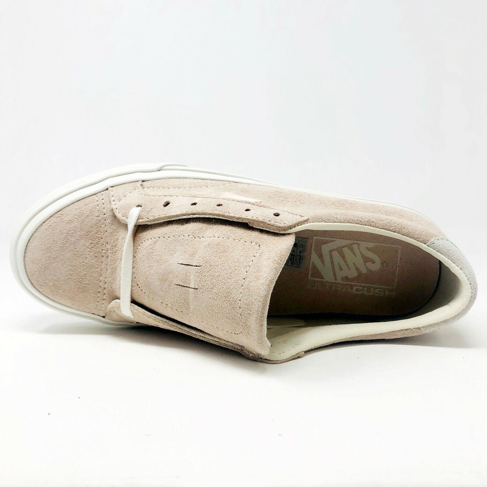 Vans Court DX (Pig Suede) Silver Peony Pink UltraCush Womens Sneakers