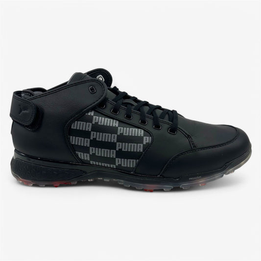 PUMA Proadapt Mid Black Quiet Shade Mens Size 12.5 Waterproof Golf Shoes