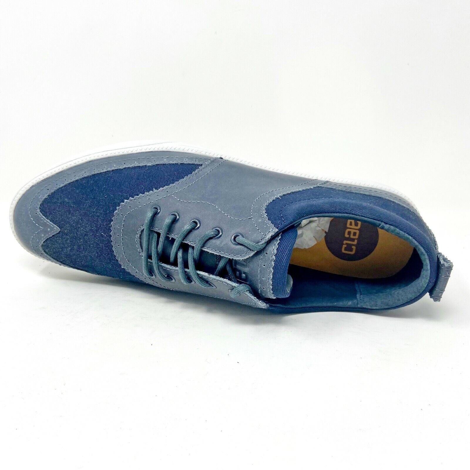 Clae Powell Pavement Deep Navy Mens Size 11 Casual Sneakers