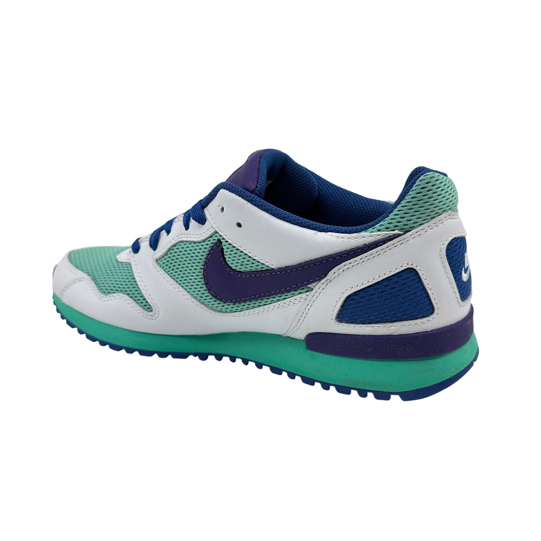 Nike Tyan White Purple Blue Womens Athletic Sneaker