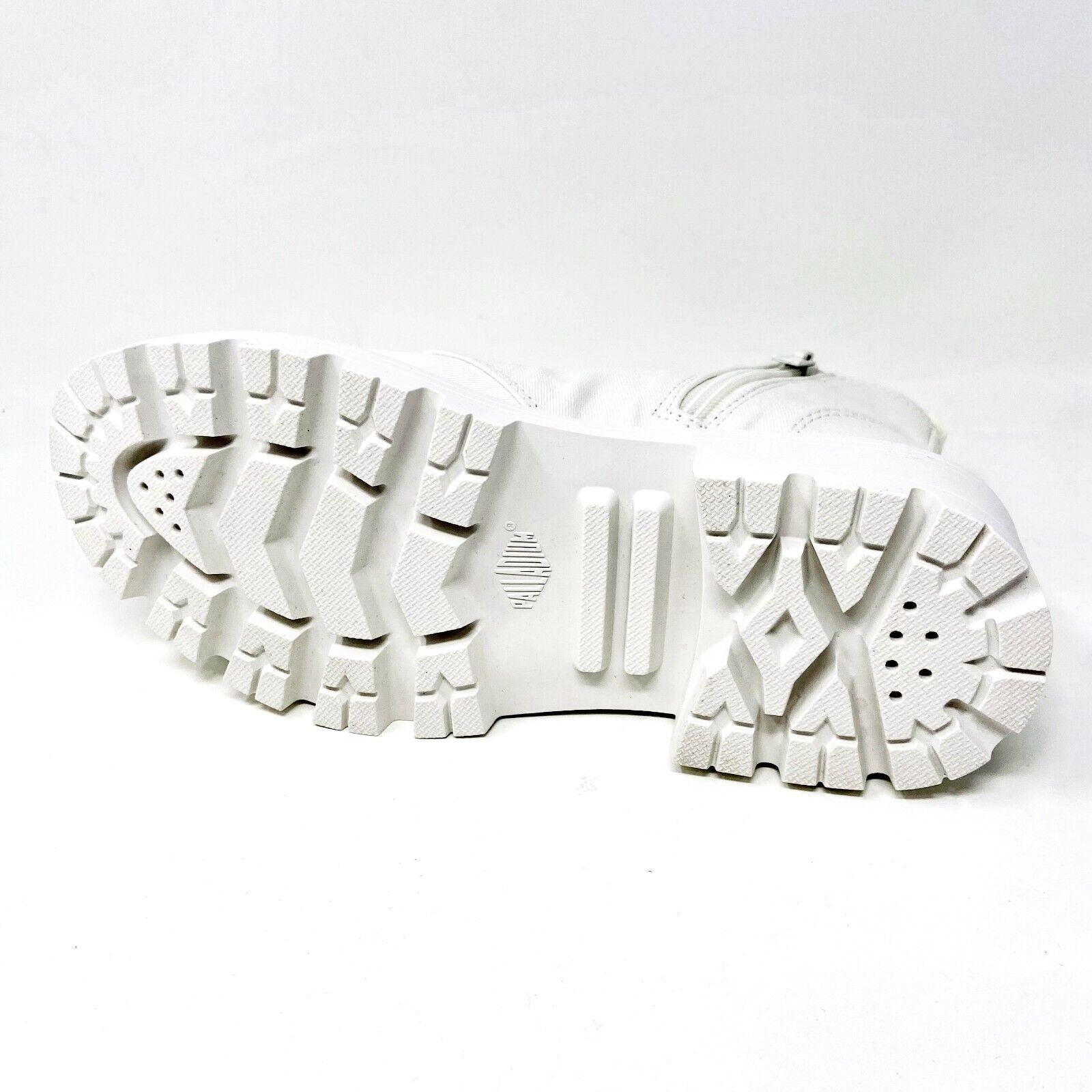 Palladium Pallabase Twill Star White Womens Platform Boots 96907 116
