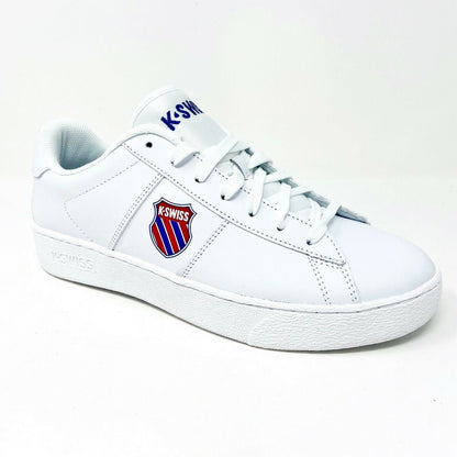 K-Swiss Court Casual White Corporate Mens Athletic Sneakers 06533 134