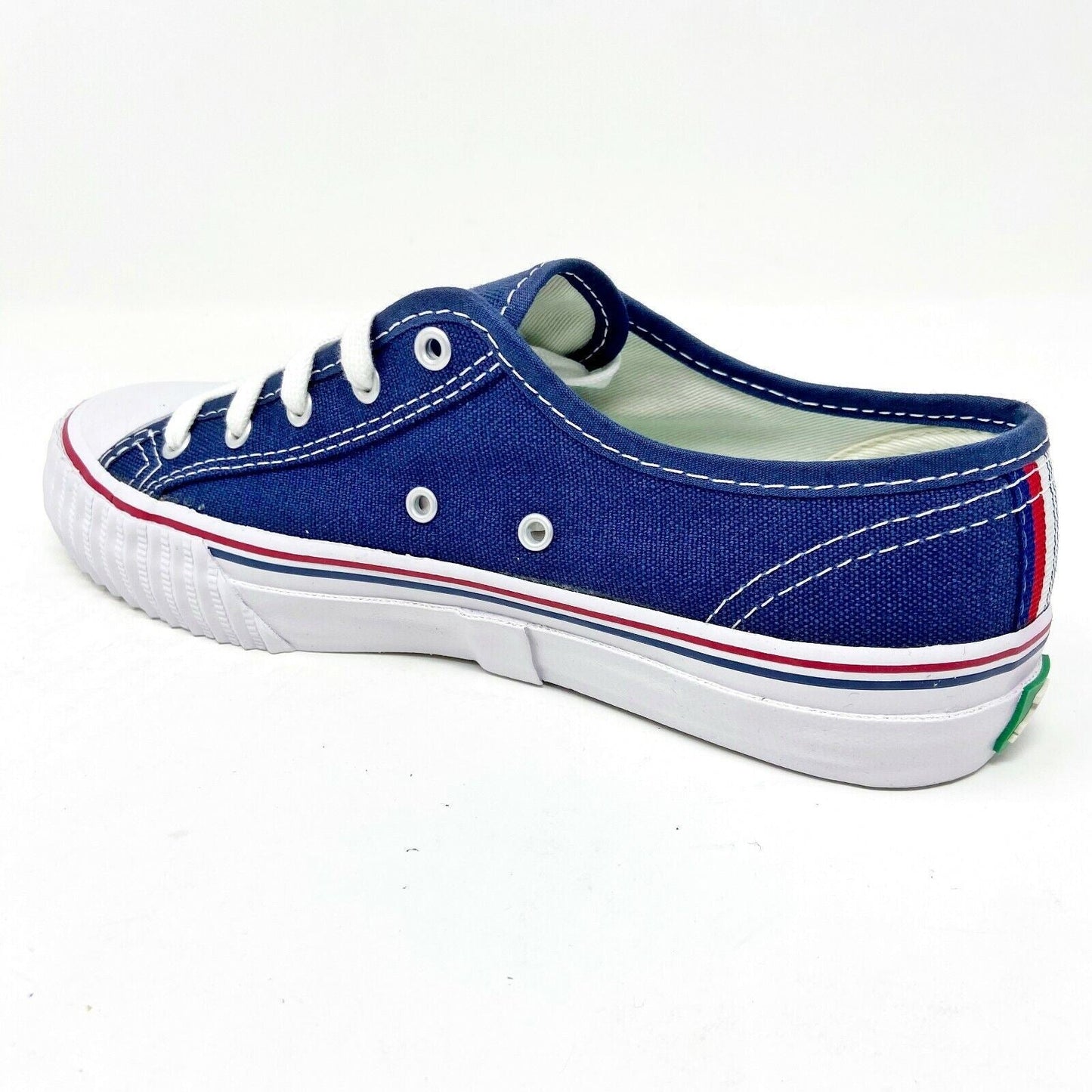 PF Flyers Center Lo Reiss Navy White Kids Retro Sneakers KC1002NV