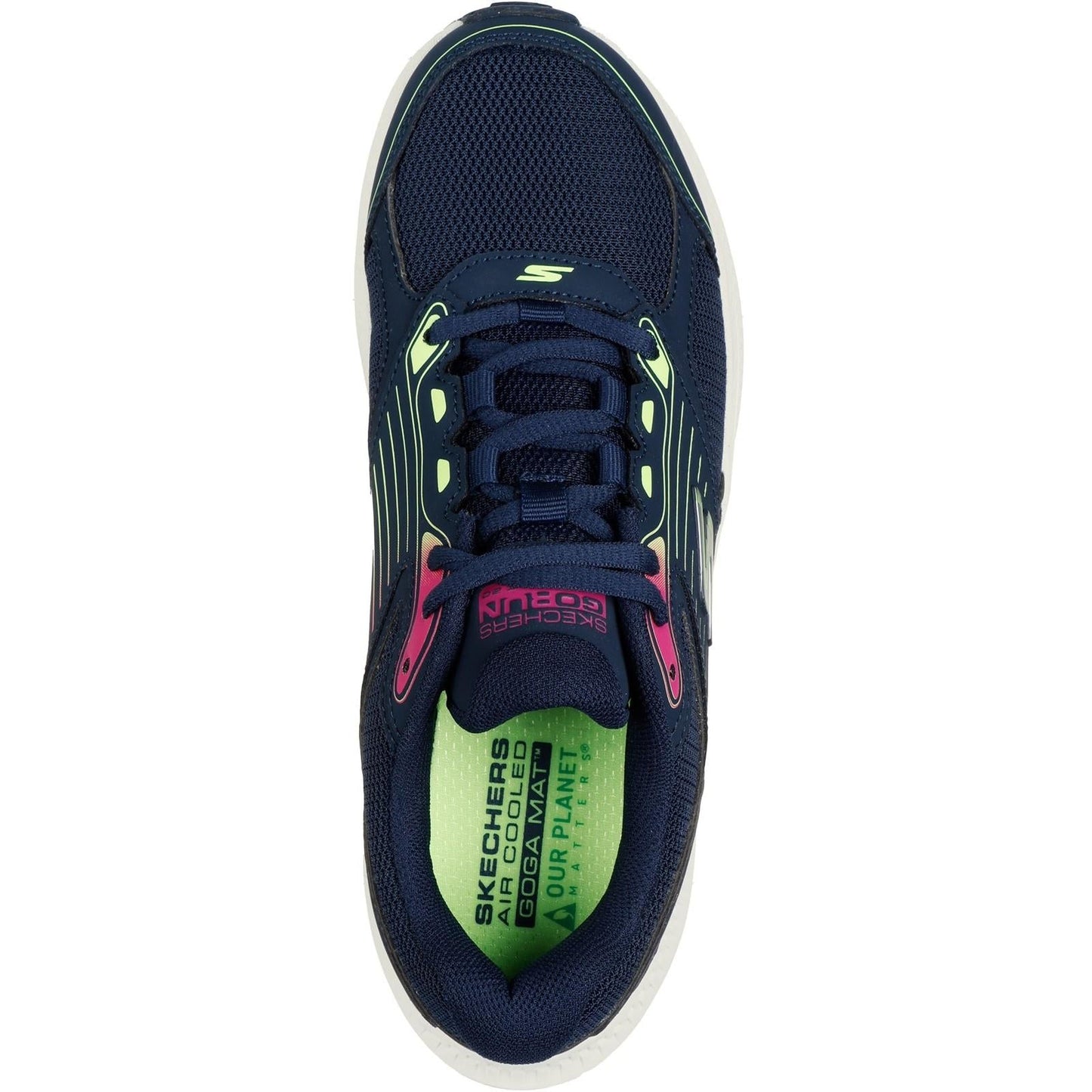 Women's Wide Fit Skechers 128606 Go Run Consistent 2.0 Advantage Trainers