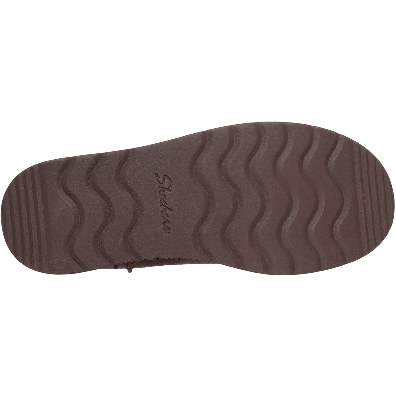 Women's Wide Fit Skechers 169143 Slip-ins Keep Cozy Boots