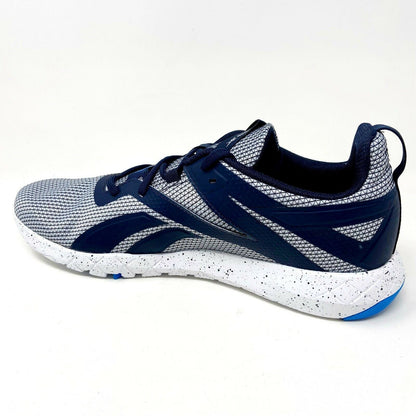 Reebok Mega Flexagon White Vector Navy Mens Size 14 Running Sneakers FV0513