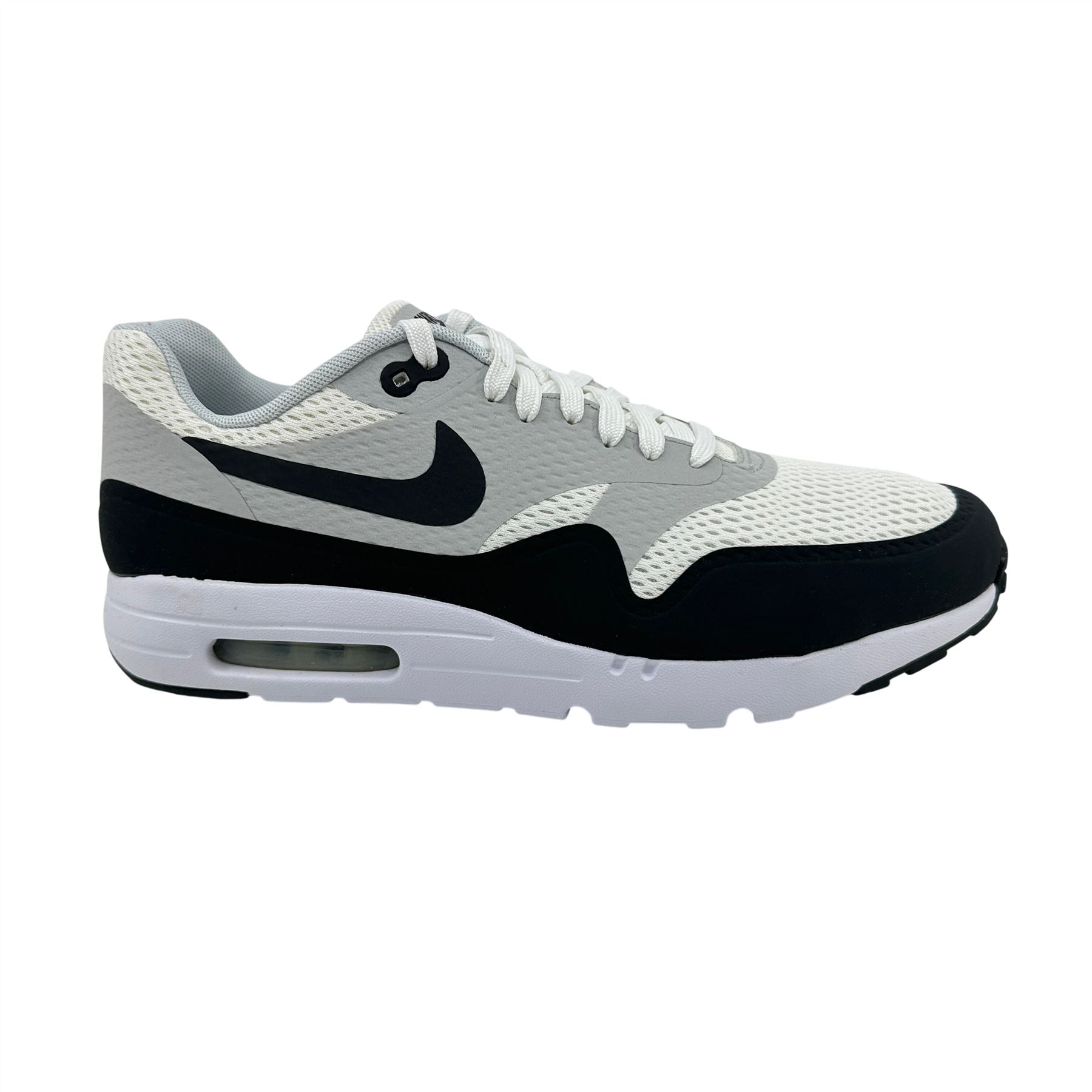 Nike Air Max 1 Ultra Essential White Anthracite Pure Platinum Mens Sneaker