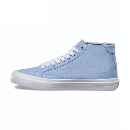 VANS Court Mid (Canvas) Serenity Baby Blue White Womens Size 9.5 Sneakers