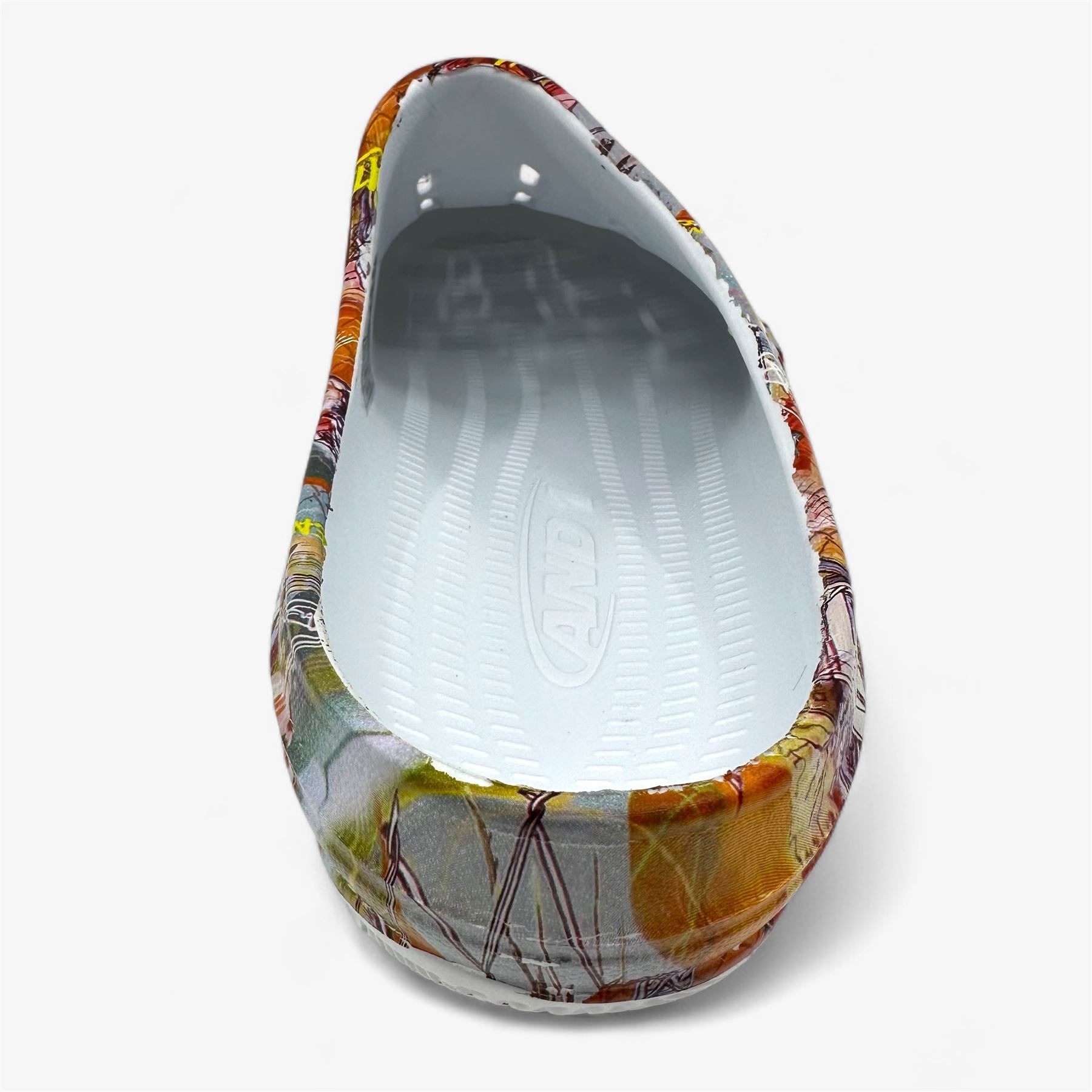 AND1 Bodega Clog Orange Multicolor Mens Casual Clog