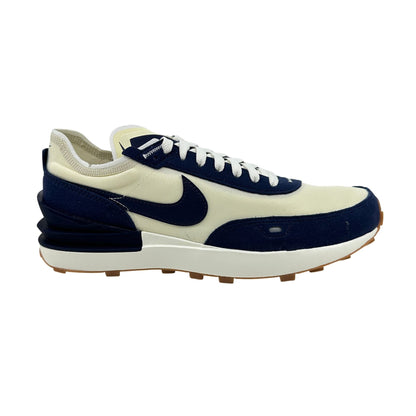 Nike Waffle One SE Coconut Milk Midnight Navy Mens Athletic Sneaker