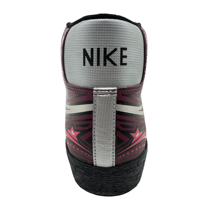 Nike Blazer High Black Red Purple Mens Athletic Sneaker