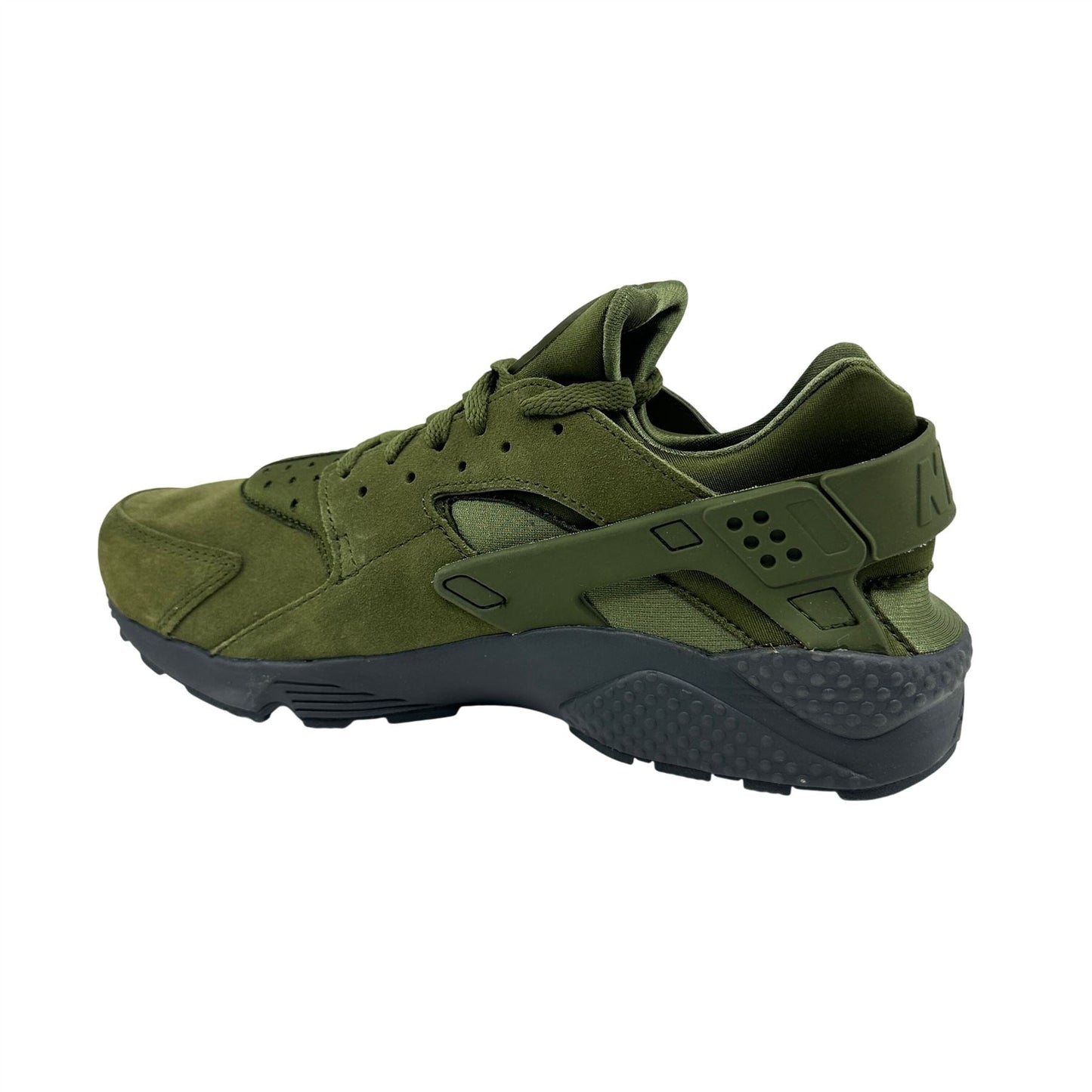 Nike Air Huarache Run SE Legion Green Mens Size 10.5 Athletic Sneaker