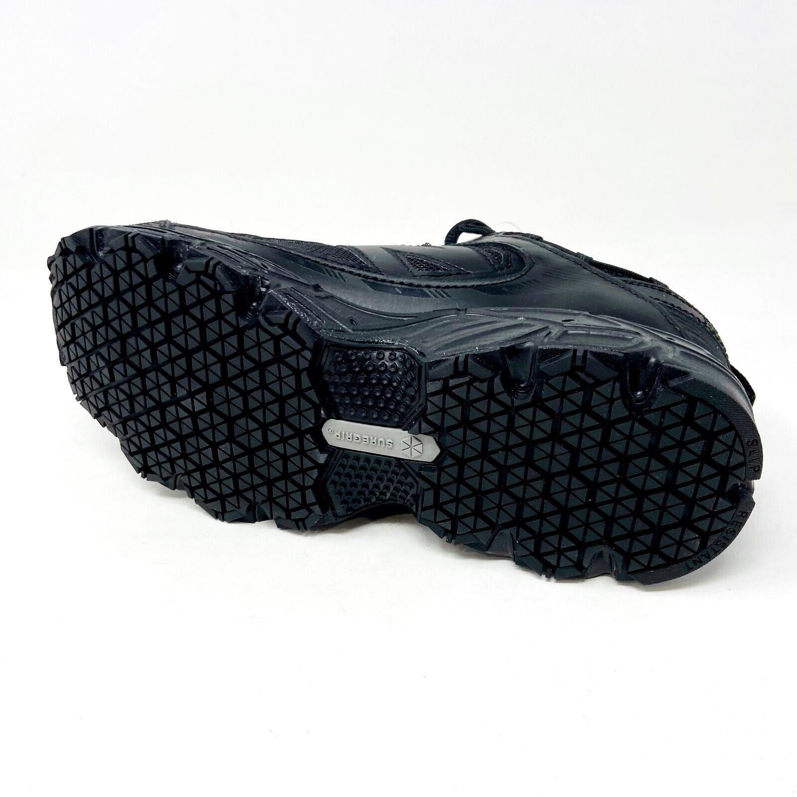 New Balance 510 SureGrip Black Womens Wide Width Slip Resistant Crew Shoes