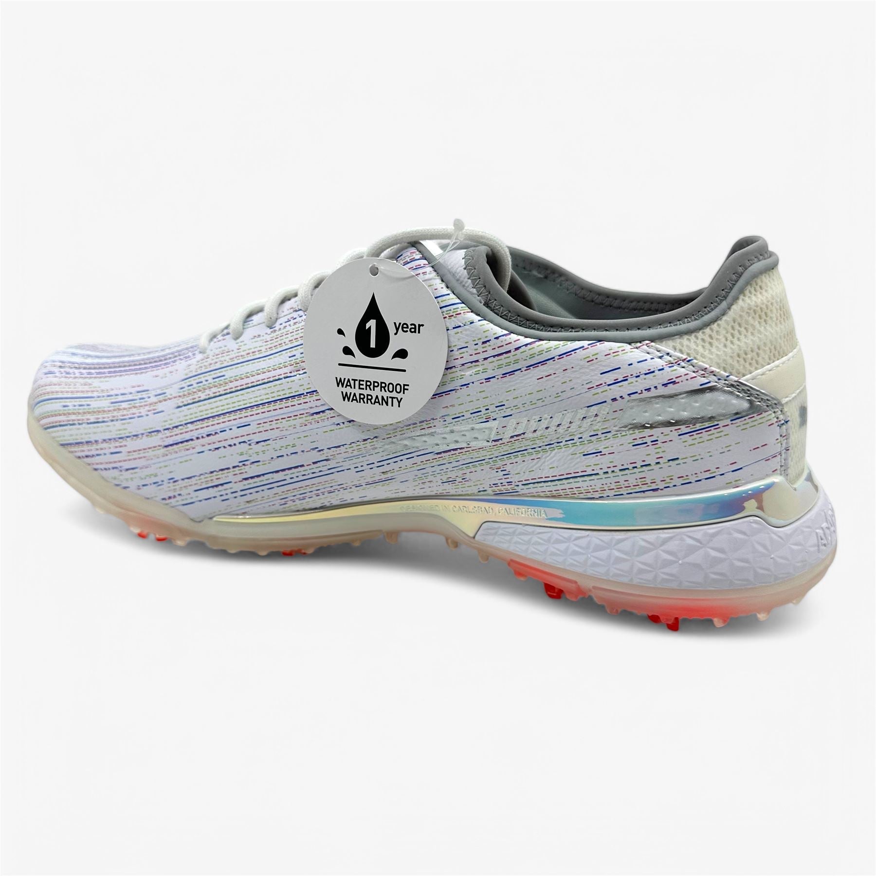 PUMA Proadapt Spectra White Silver Mens Waterproof Golf Shoes