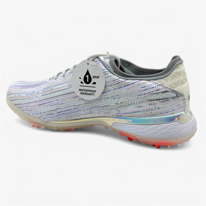 PUMA Proadapt Spectra White Silver Mens Waterproof Golf Shoes