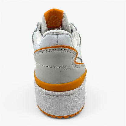 Adidas Forum Bold Stripes Cloud White Orange Womens Athletic Sneaker