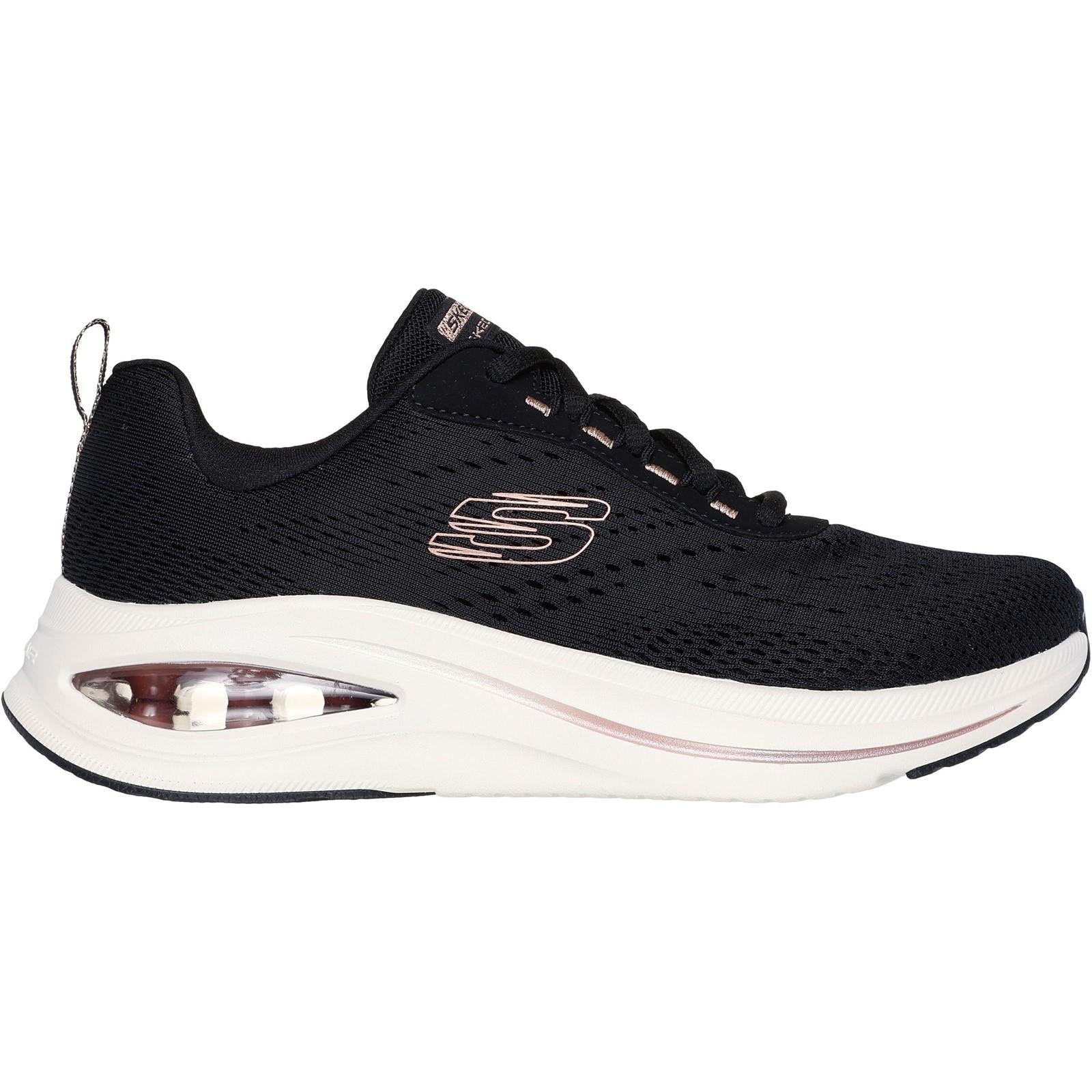 Women's Wide Fit Skechers 150074 Skech Air Meta Trainers
