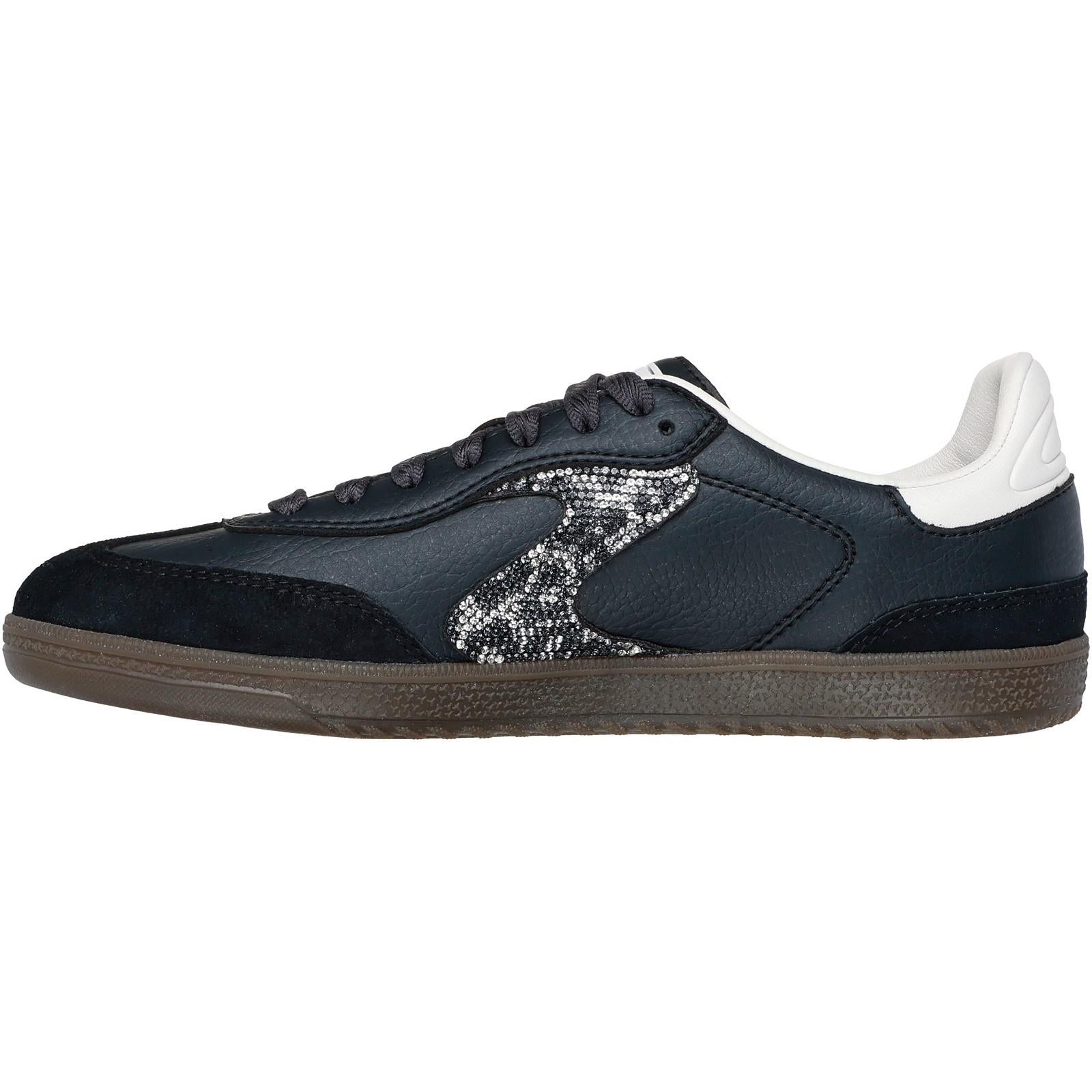 Women's Wide Fit Skechers 185239 Hotshot Shimmering Spots Trainers