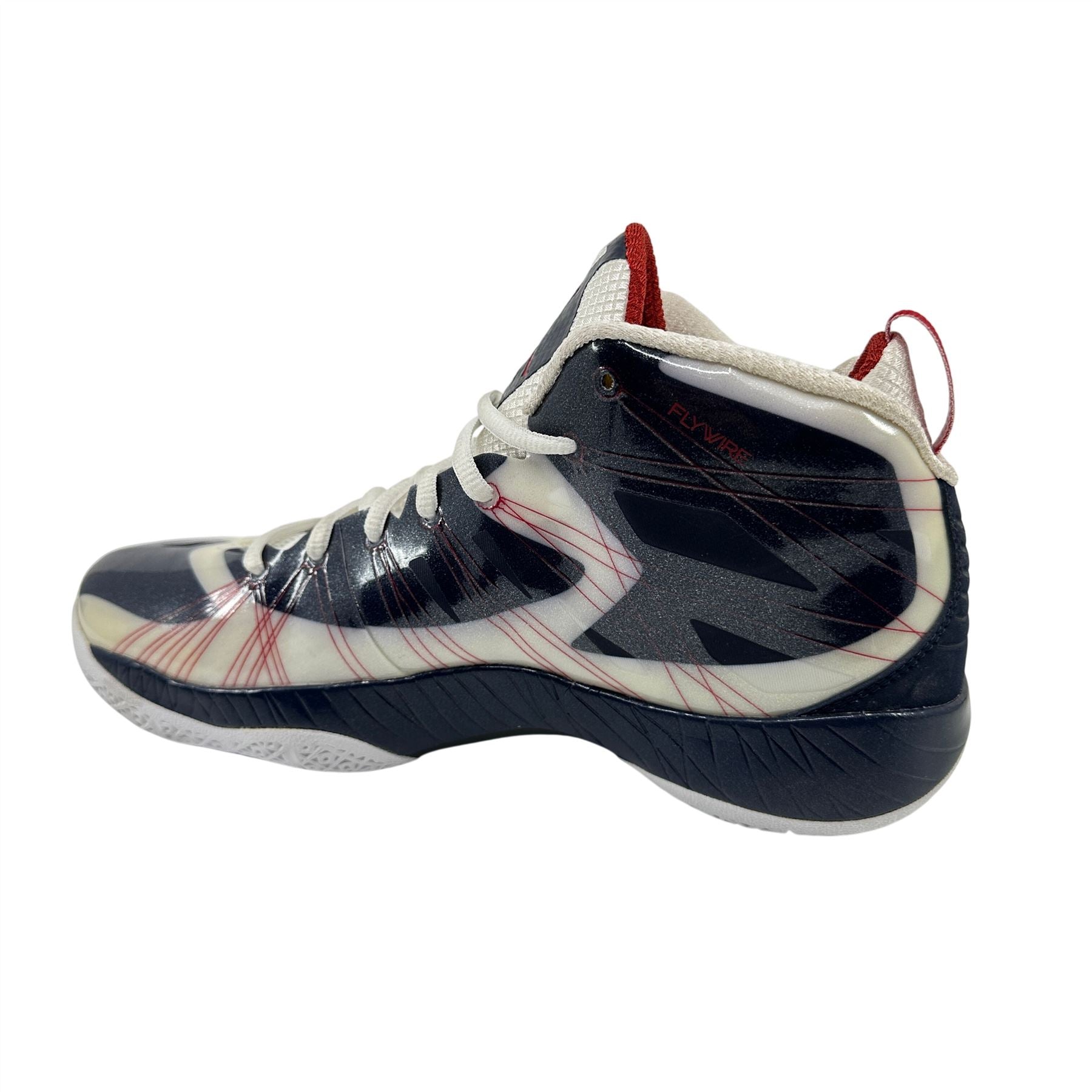 Jordan 2012 Lite White Obsidian Gym Red Mens Athletic Sneaker