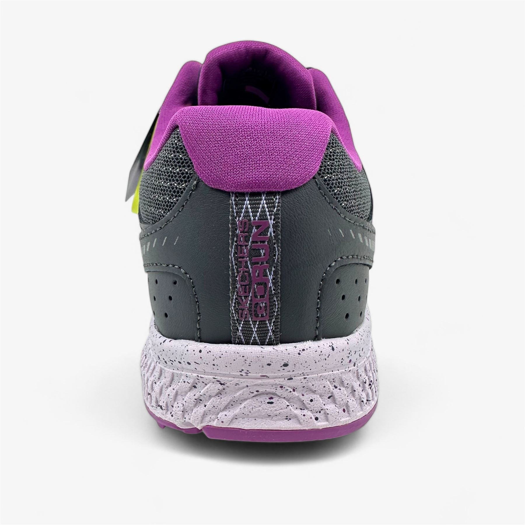 Skechers Go Run Consistent 2.0 Dynamic Energy Charcoal Purple Womens Sneaker
