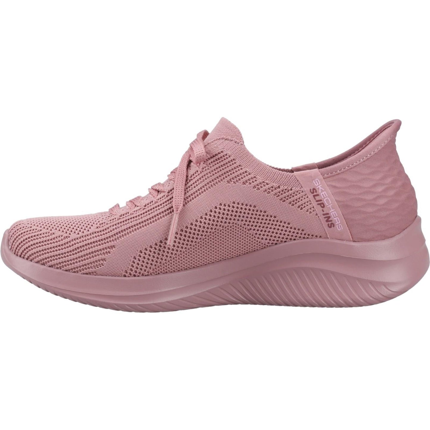 Women's Wide Fit Skechers 150447 Slip-ins Ultra Flex 3.0 Pure Color Trainers
