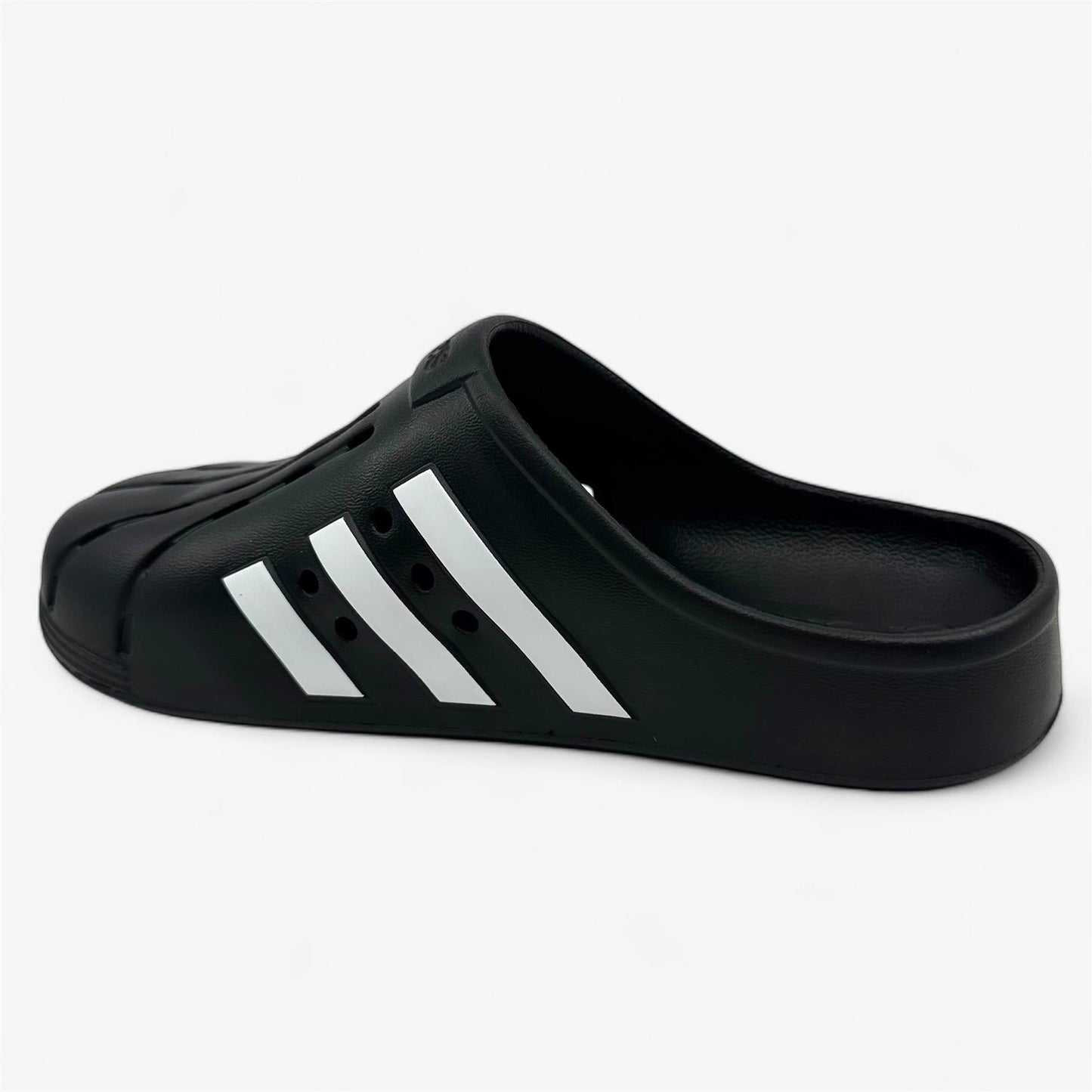 Adidas Adilette Clog Black White Mens Casual Clog