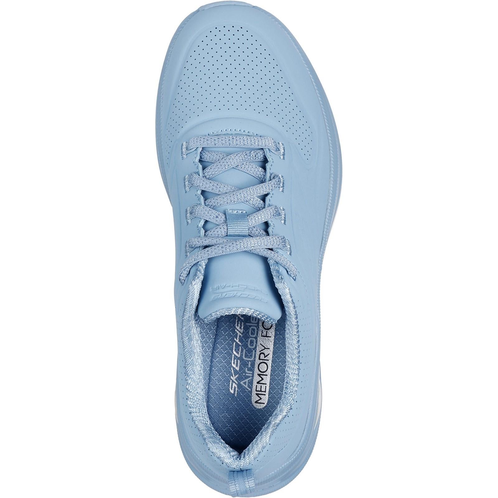 Women's Wide Fit Skechers 150136 Skech Air Meta Trainers
