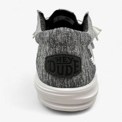 Hey Dude Wally H2O Mix Galaxy Gray Mens Casual Loafer