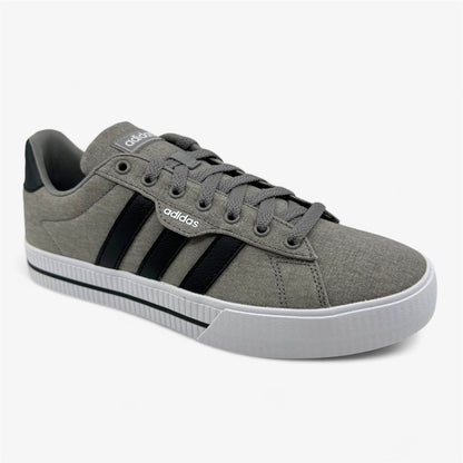 Adidas Daily 3.0 Dove Grey Core Black Mens Size 8.5 Athletic Sneaker