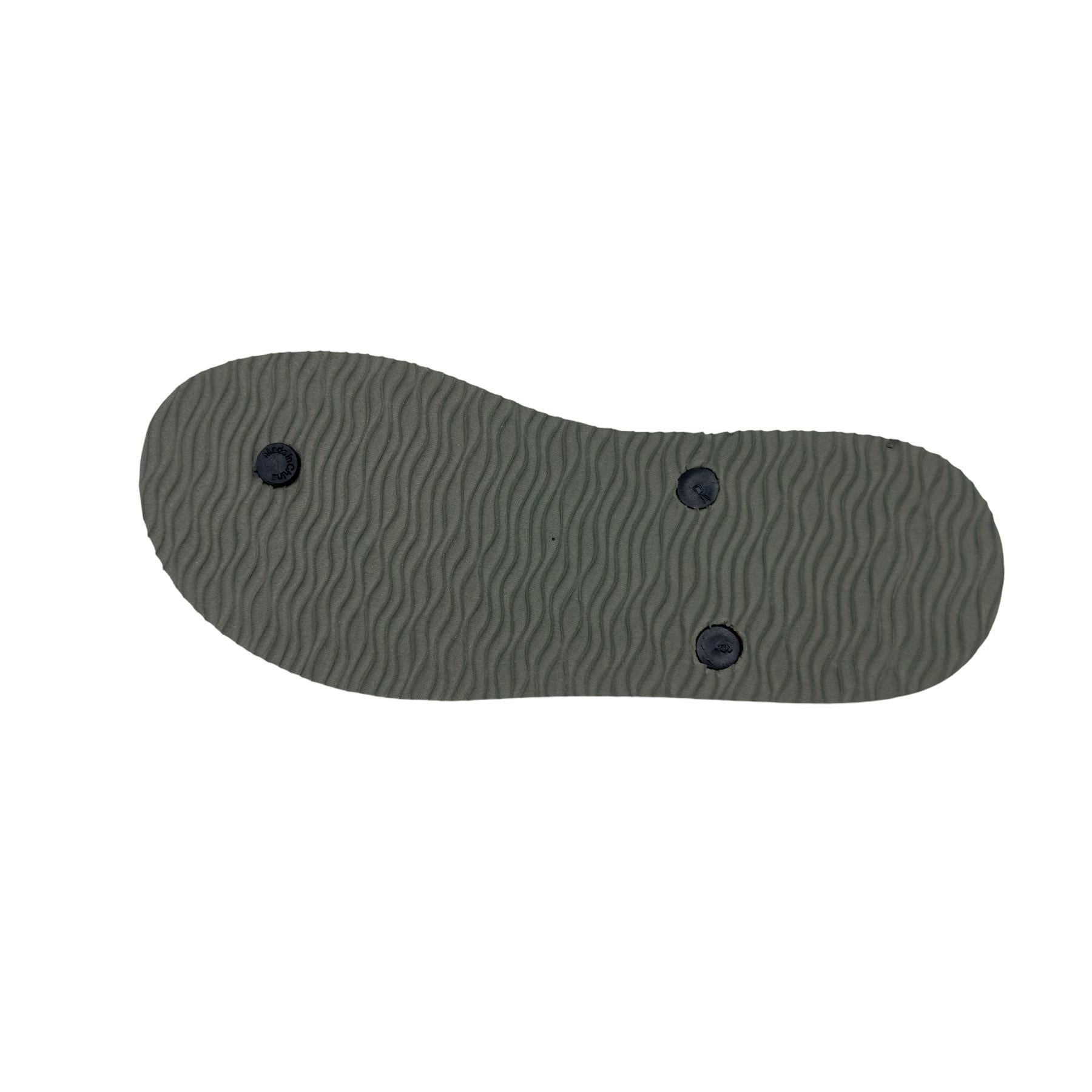 Hurley Logo Gray Black Mens Sandal Pool Beach Flip Flop