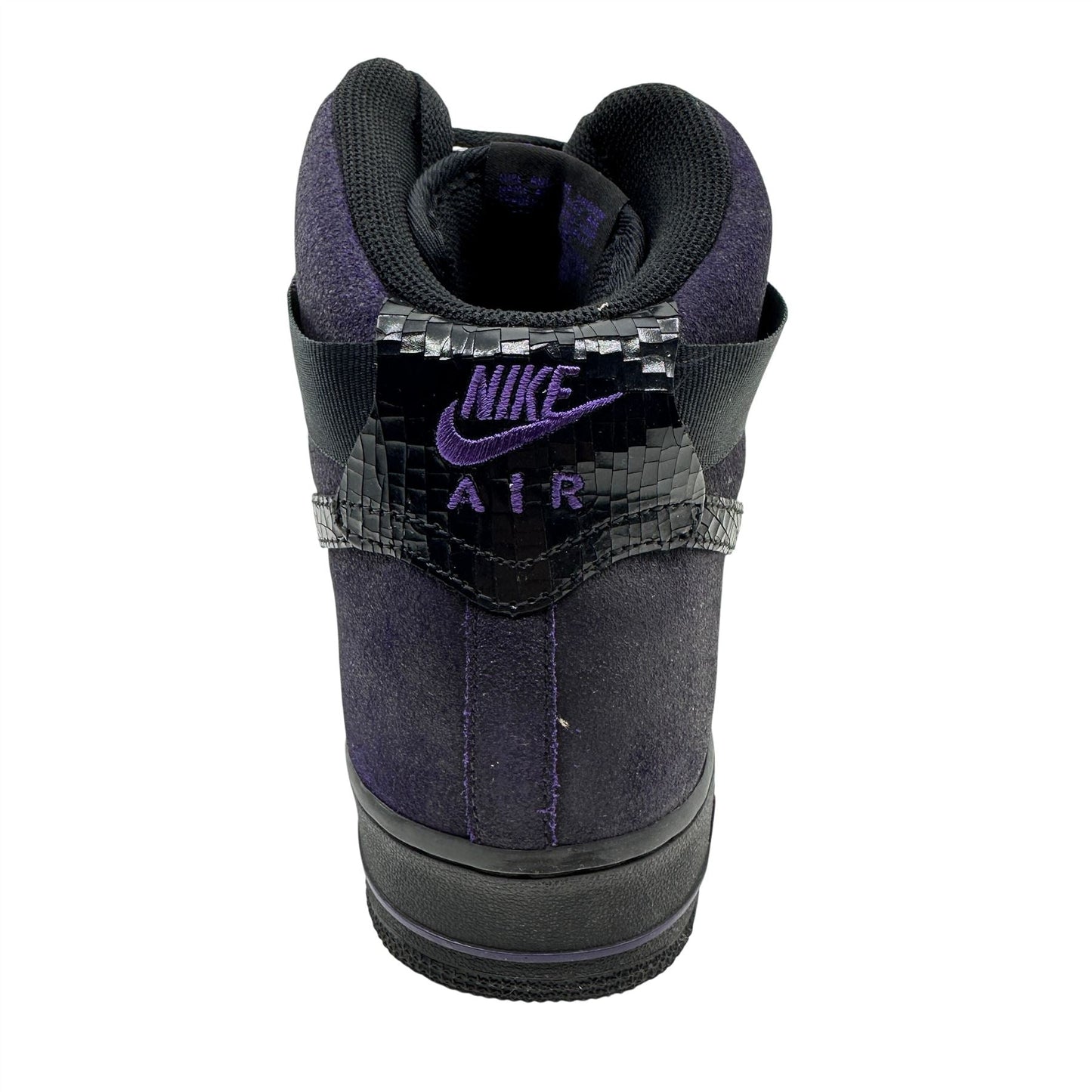 Nike Air Force 1 High '07 Black Court Purple Mens Athletic Sneaker