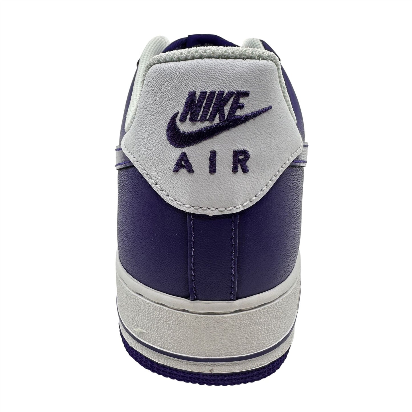 Nike Air Force 1 Court Purple White Mens Athletic Sneaker