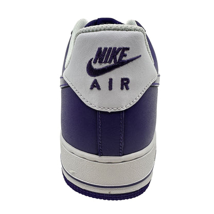 Nike Air Force 1 Court Purple White Mens Athletic Sneaker